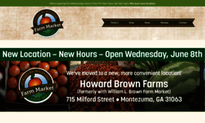 Williamlbrownfarmmarket.com thumbnail