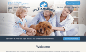 Williamsburg-vets.com thumbnail