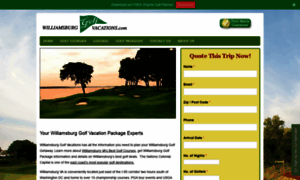 Williamsburggolfvacations.com thumbnail