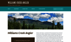 Williamscreekangler.com thumbnail