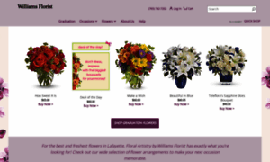 Williamsflorist.net thumbnail