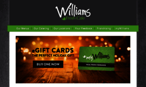 Williamsfreshcafe.com thumbnail