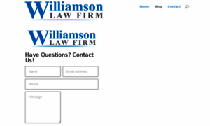 Williamsonlawfirm.com thumbnail