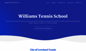 Williamstennisschool.com thumbnail