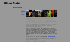 Williamtitley.org thumbnail
