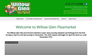 Willowglenfleamarket.com thumbnail