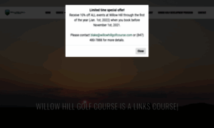 Willowhillgolfcourse.com thumbnail