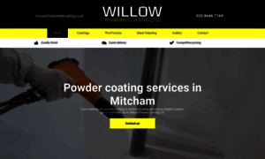 Willowpowdercoating.co.uk thumbnail