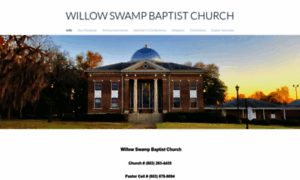 Willowswampbaptistchurch.weebly.com thumbnail