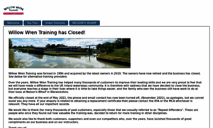 Willowwrentraining.co.uk thumbnail