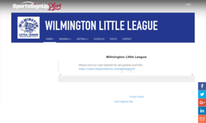 Wilmingtonlittleleague.org thumbnail