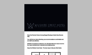 Wilshirecresthotel.com thumbnail