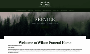 Wilson-funeral-home.com thumbnail