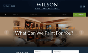 Wilson-painting.com thumbnail