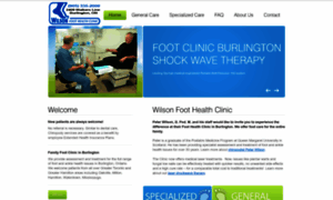 Wilsonfootclinic.com thumbnail