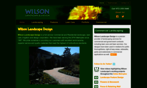 Wilsonlandscapedesign.com thumbnail
