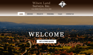 Wilsonlandsurveys.com thumbnail