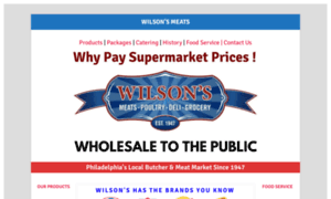 Wilsonsmeats.com thumbnail