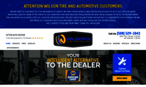 Wilsonstireandautoservice.com thumbnail