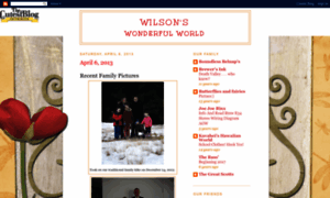 Wilsonswonderfulworld.blogspot.com thumbnail