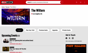 Wiltern.com thumbnail