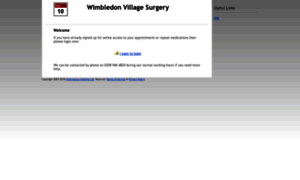 Wimbledon-village-surgery.appointments-online.co.uk thumbnail