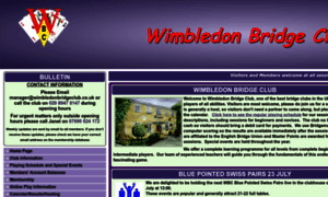 Wimbledonbridgeclub.co.uk thumbnail