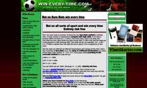 Win-every-time.com thumbnail