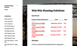 Win-winhousingsolutions.com thumbnail