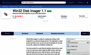 Win32diskimager.software.informer.com thumbnail