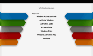 Win7activate.com thumbnail
