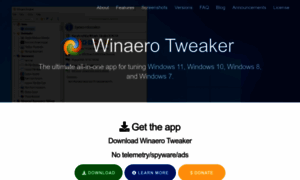 Winaerotweaker.com thumbnail