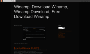 Winampdownloads.blogspot.com thumbnail