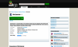 Wincalendar.soft32.com thumbnail