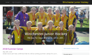 Winchester-junior-hockey.co.uk thumbnail