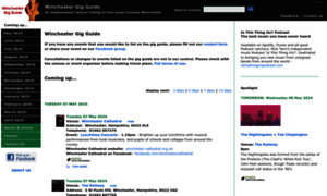 Winchestergigguide.co.uk thumbnail