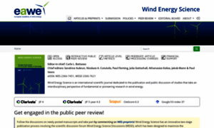 Wind-energy-science.net thumbnail