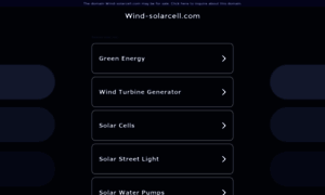 Wind-solarcell.com thumbnail