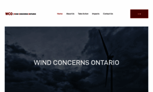 Windconcernsontario.ca thumbnail