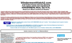 Windermerewatch2.com thumbnail
