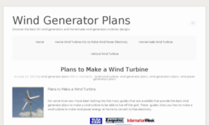Windgenerator-plans.net thumbnail