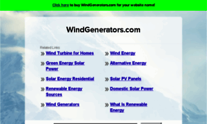 Windgenerators.com thumbnail