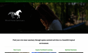 Windhorsesanctuary.com thumbnail