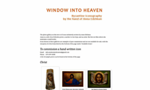 Window-into-heaven.blogspot.com thumbnail