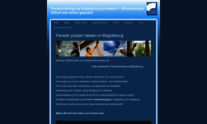 Windowclean.de thumbnail