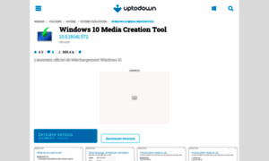 Windows-10-media-creation-tool.fr.uptodown.com thumbnail