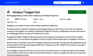 Windows-7-gadgets-pack.jaleco.com thumbnail