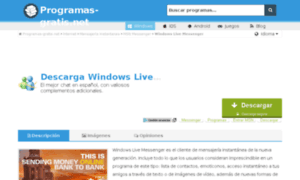 Windows-live-messenger.programas-gratis.net thumbnail