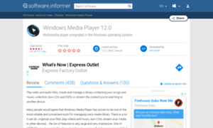 Windows-media-player.software.informer.com thumbnail