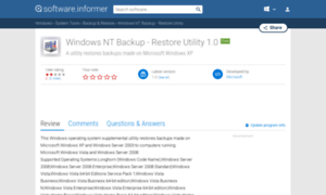 Windows-nt-backup-restore-utility.software.informer.com thumbnail